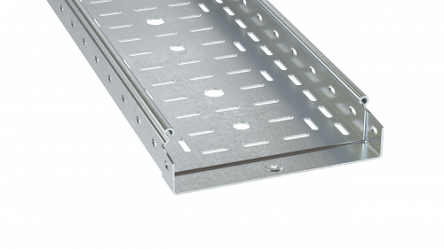 Лоток перфорированный 50x150х4000, 1,2 мм, горячеоцинкованный